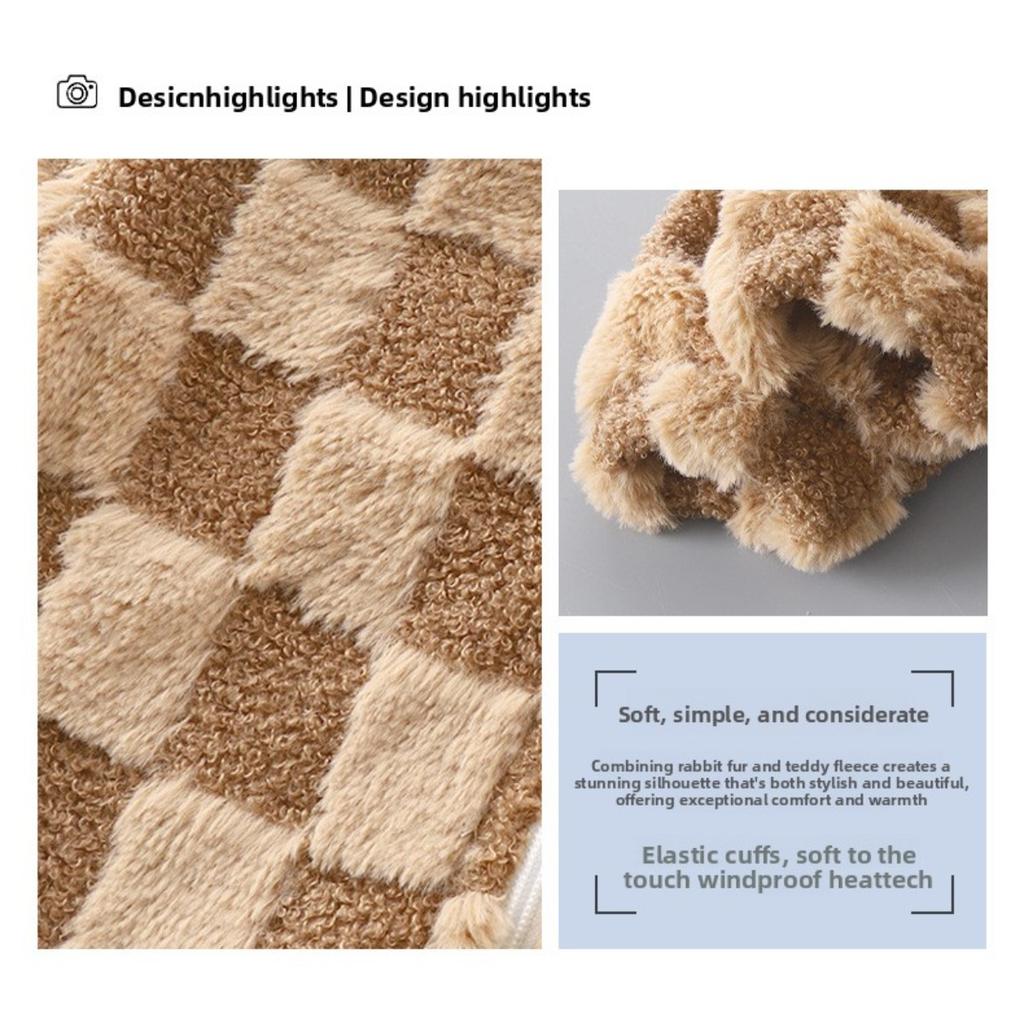 Children's Velvet Coat Autumn/Winter New Cardigan Thickened Top Zipper Stand Up Collar Middle and Large Children's and Baby's Clothing