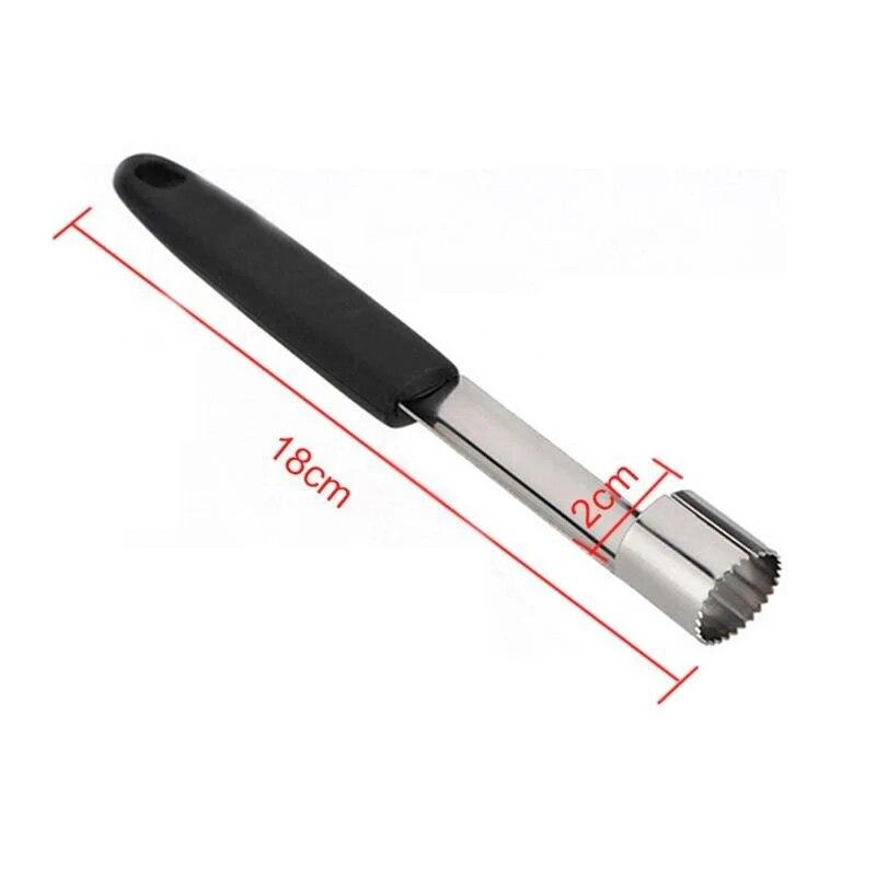1PCS Apple Corer Pitter Pear Bell Twist Fruit Core Seed Remover Pepper Kitchen Tool Gadget Easy Remove Pit Random Color