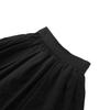 2025 Winter Women's Casual Black High-Waisted Full Skirt