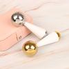 Ice Globes For Facial 360 Rotating Stainless Steel Ice Roller For Face Eyes Beauty Spa Cooling Globe Massage Ball Skincare Tools