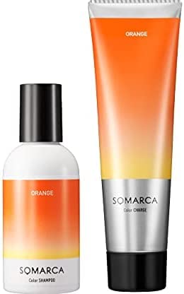 Hoyu Somarca Color Shampoo, Orange, 150ml, Color Charge (Color Treatment), Orange, 130g