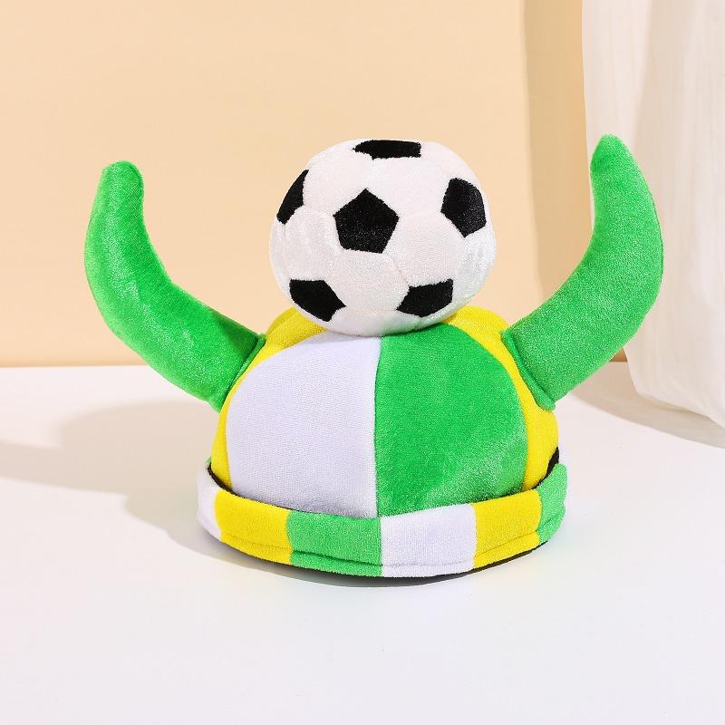 1pcs Carnival Sports Style Theme Party Festival Celebration Soccer Hat Festive Party Decorative Cap for Events and Gatherings