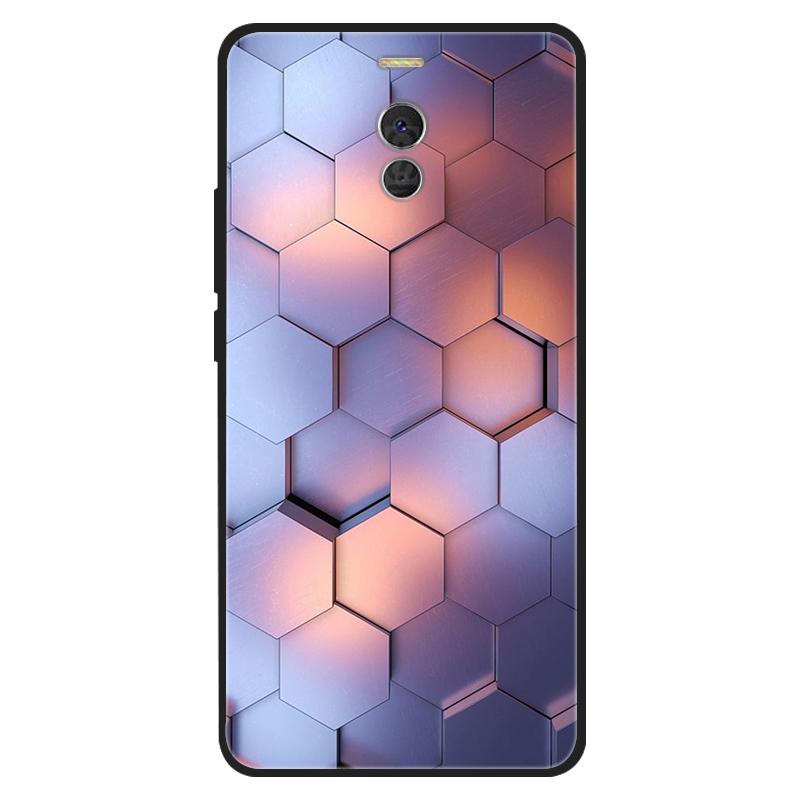 For Meizu M6 Note Case Silicone Cat Painted Soft Black Cover for Meizu M6Note M3 Note 8 Cover TPU Coque Protective Capa