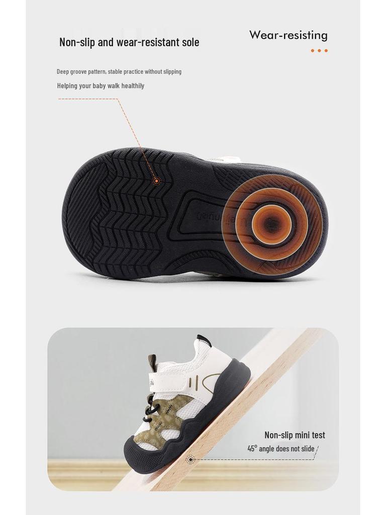 2025 Neue Kleinkind-Schuhe mit weicher Sohle für Jungen & Mädchen – Frühjahrskollektion