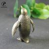 Solid Brass 210g Antarctic Penguin Figurines Miniatures Office Desk Ornament Tea Pets Paperweight Vintage Animal Statue Crafts