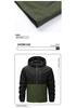 European Size Men's High Street Outdoor Windproof Waterproof Hooded Mountaineering Jacket