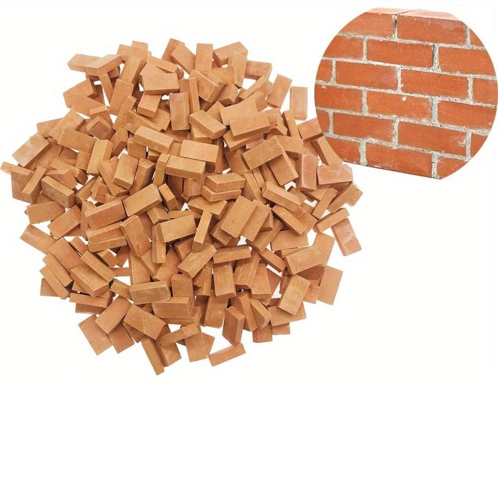 Mini Grijs Baksteen Landschap Knutsel Speelgoed Huis Realistisch Miniatuur Blokken DIY Micro Model Aquarium Tuin Accessoires Verjaardag Christ beige