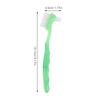 6Pcs Denture Toothbrush for False Teeth Dual-Ended Soft Bristles Ergonomic Handle Elderly Dental Care Deep Clean Oral Cleaning