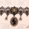 Gothic Lace Choker Necklace With Spiders Pendant Your Unique Style With This Gothic  Lace Choker
