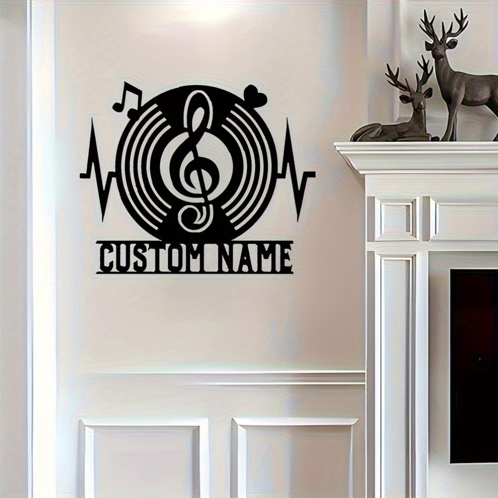 Customized Metal Note Wall Decoration-garage, Courtyard-ideal Room Enhancement, 2d Plane Customized Logo, Decorative Sign.