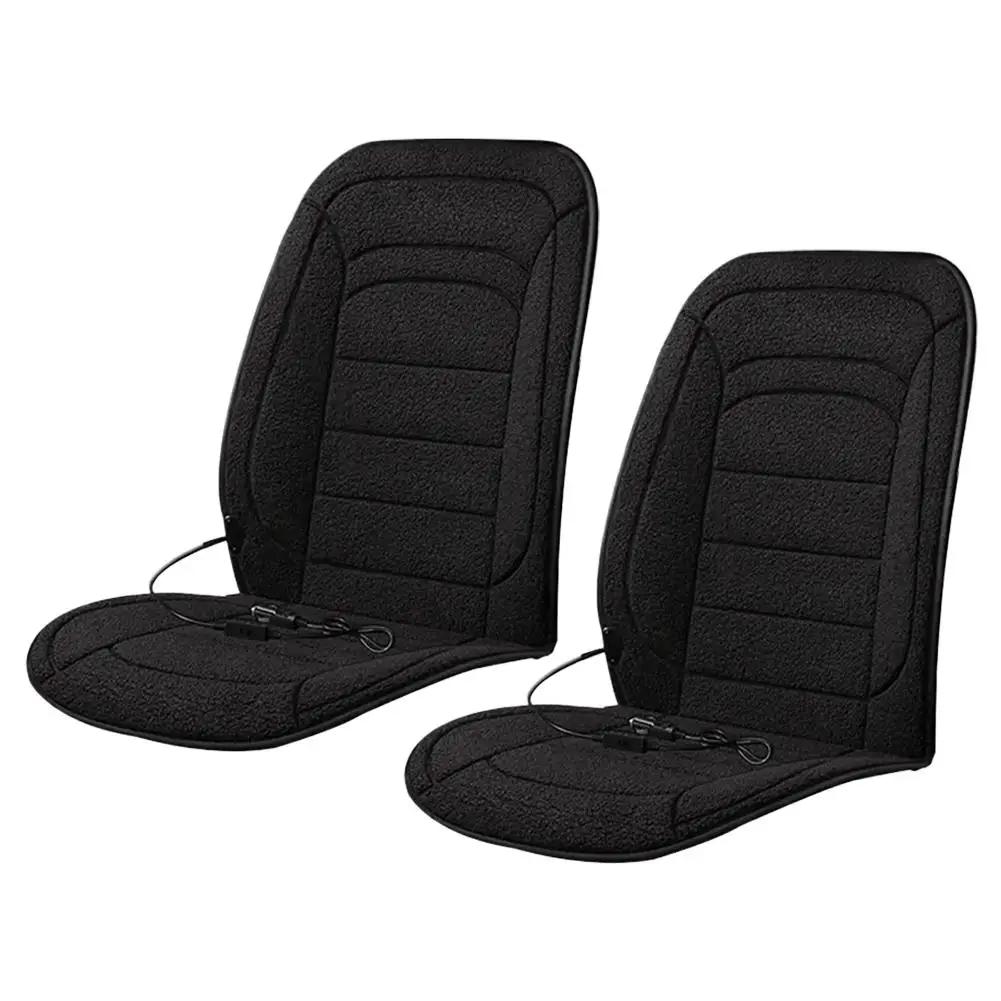 Car Heating Seat Cushion 45°C-65°C Adjustable Temperature Car Heated Winter Universal Automobile 12V Cushion Electric Seat Q8R1