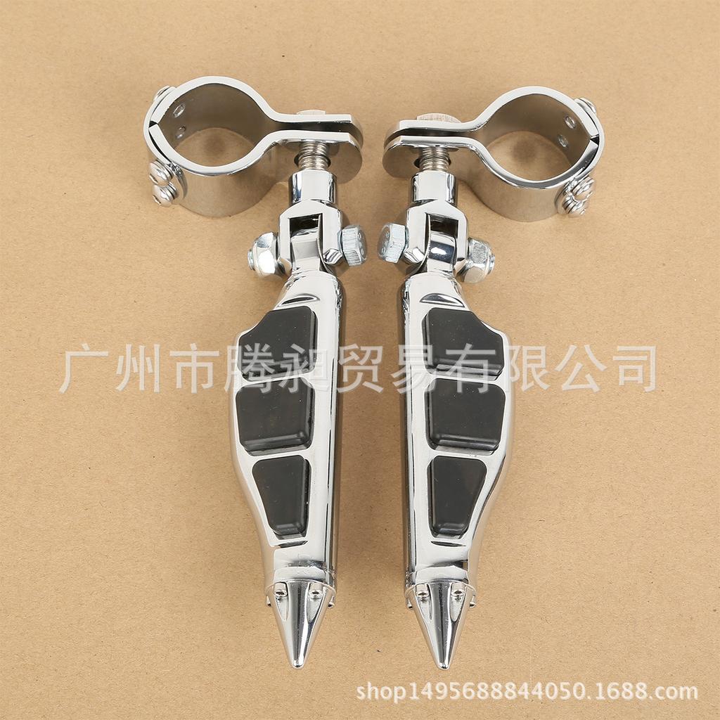 Compatible with VS1400, VZ1500, Intruder M800, C1800RT, M109R: Modified Plated Foot Pegs