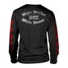 Nachtmystium Unisex Adult White Powder Long-Sleeved T-Shirt