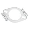 2.5 Exhaust Flange Repair Exhaust Flange Repair Kit 2.5in/63mm Exhaust Flange Connection Silver Steel Split Repair Flange Kit