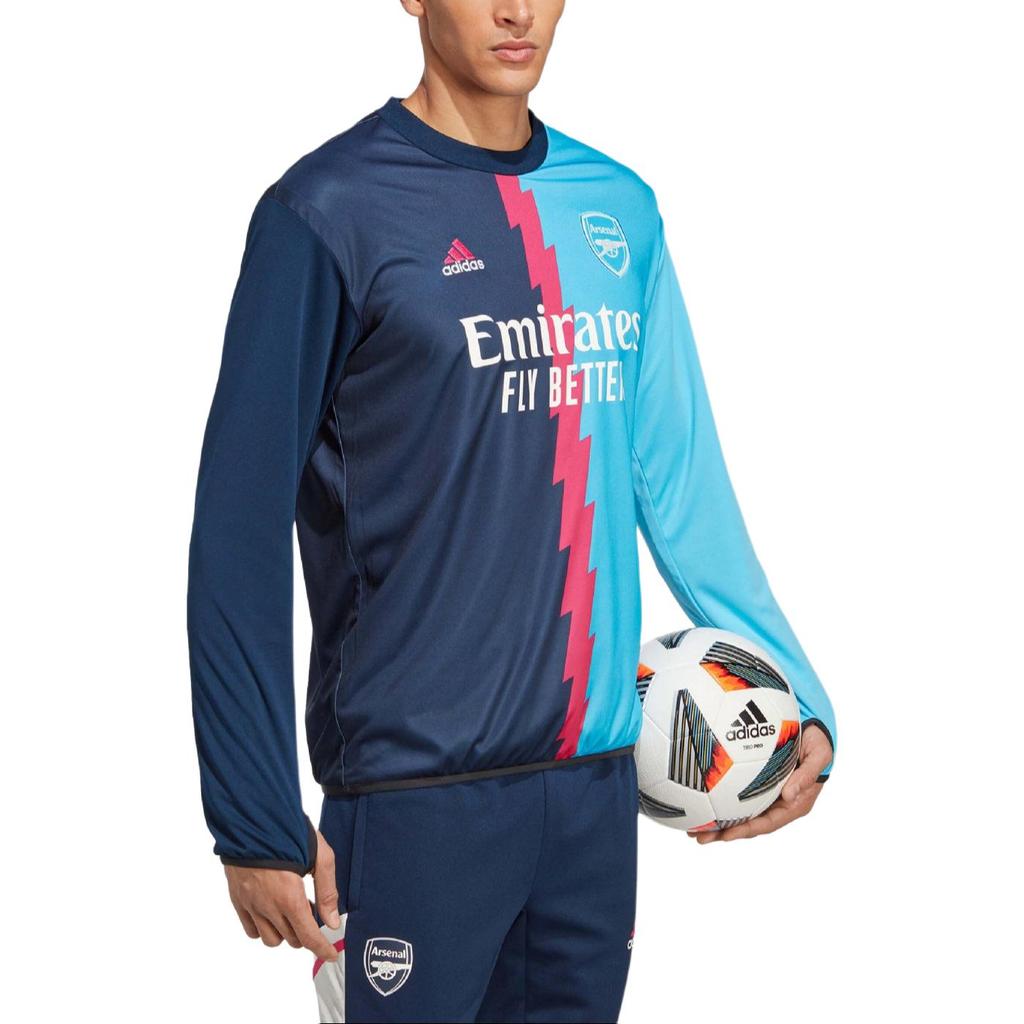 Adidas ArsenalAEROREADY Soccer Jersey Men's Marine Blue/Sky Blue HT4452