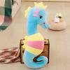 50-160Cm Cartoon Rainbow Long Striped Seahorse Plush Doll Pillow Soft Cute Sea Animal Plush Toy Home Decor Gift For Children