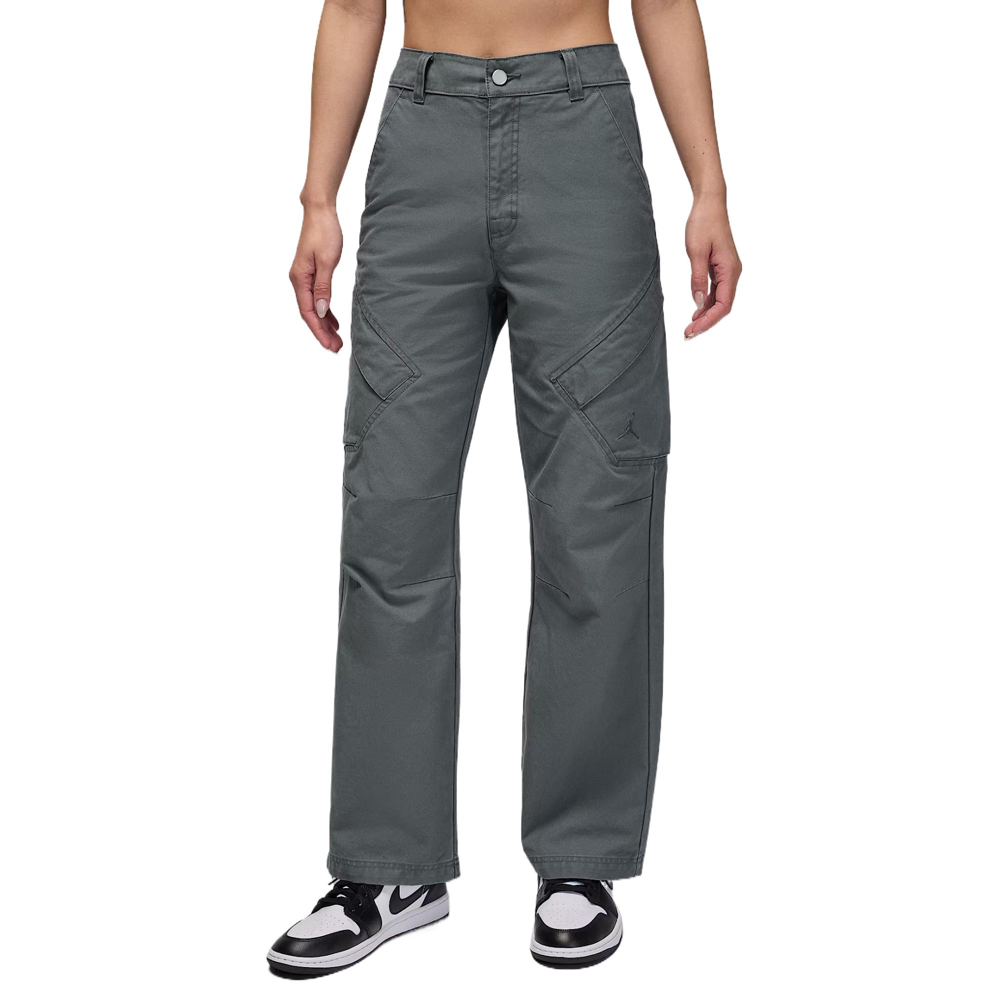 

Jordan Чикаго Минималистичные Удобные Однотонные Спортивные Повседневные Брюки Женские брюки Железо-Серый FV7099-068 S