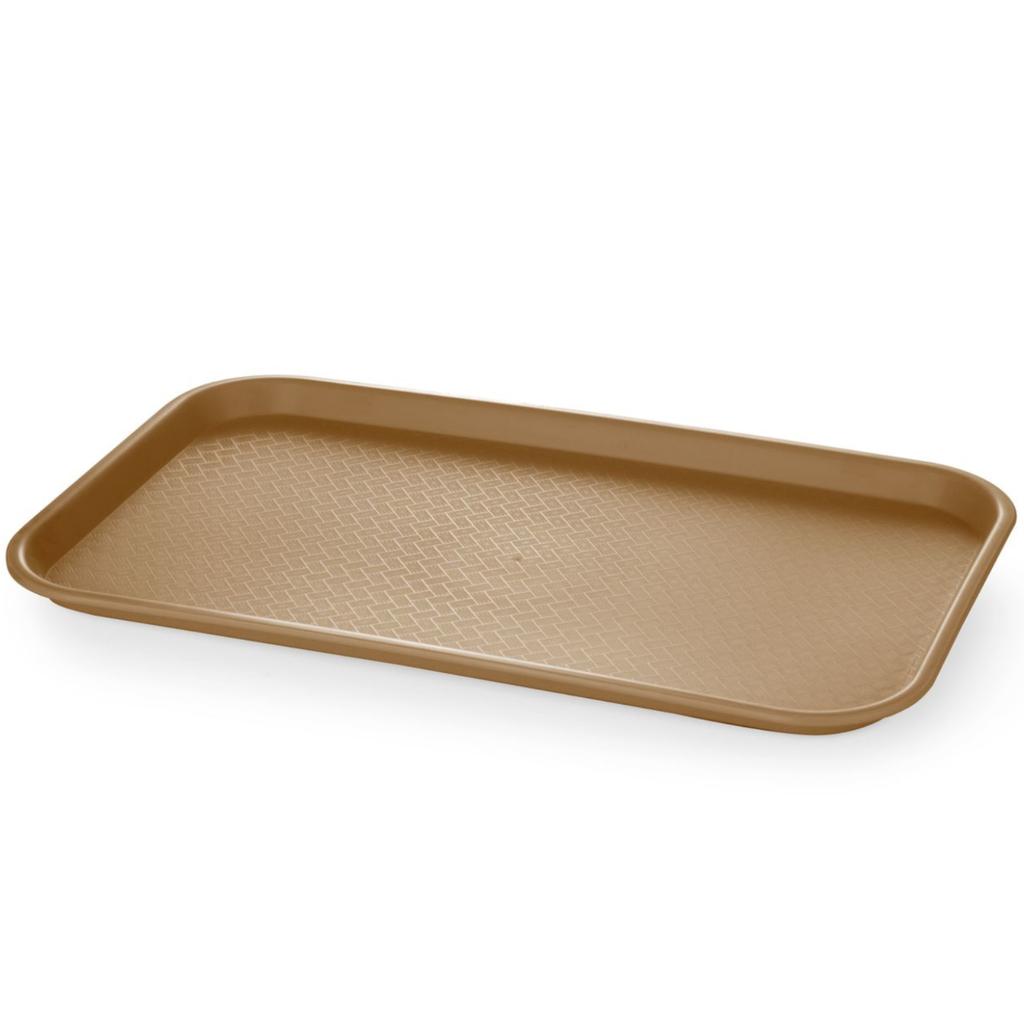Fast Food Serviertablett GN 1/1 530x325 mm - braun