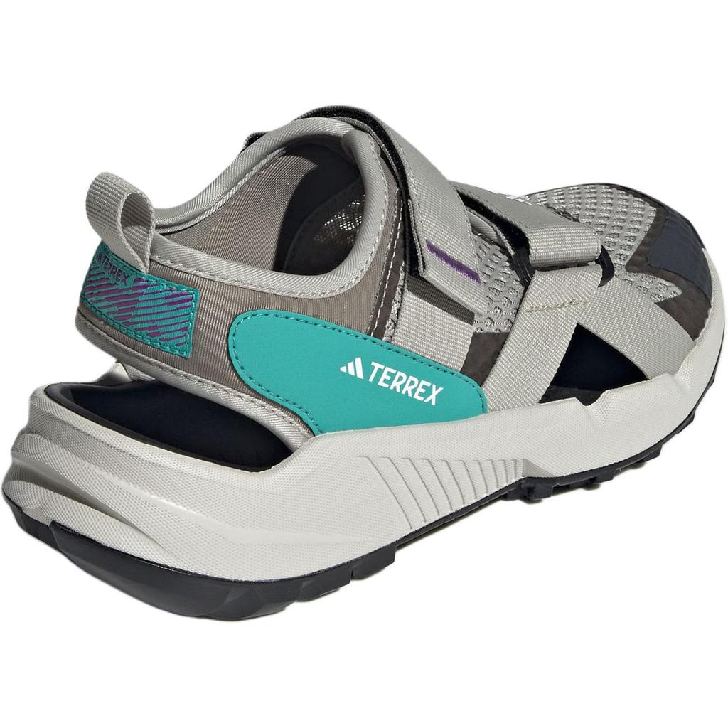 Adidas Terrex Hydroterra At Stylish Comfortable Non-Slip Durable Low-Top Sandals Kids Sandals Gray IH6377