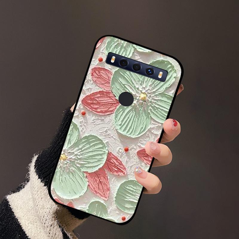 

For TCL 10 SE Case Popular Picture Black Silicone Soft Back Cover Case For TCL 10 SE Phone Case Cover 10SE Coque Funda Landscape TCL 10 SE