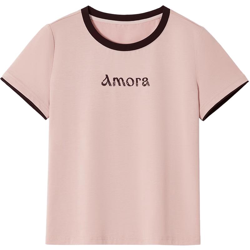 EICHITOO Women s Color Block Round Neck Short Sleeve T-Shirt M