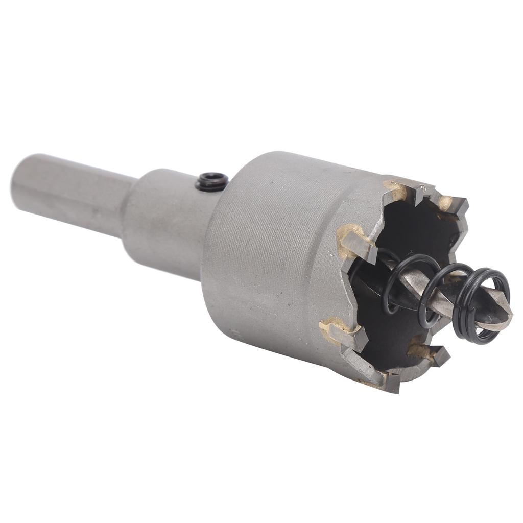 Hole Saw Carbide Reamer Bit Alloy Opener Metal Thick Sheet Electrician Cutter Kit