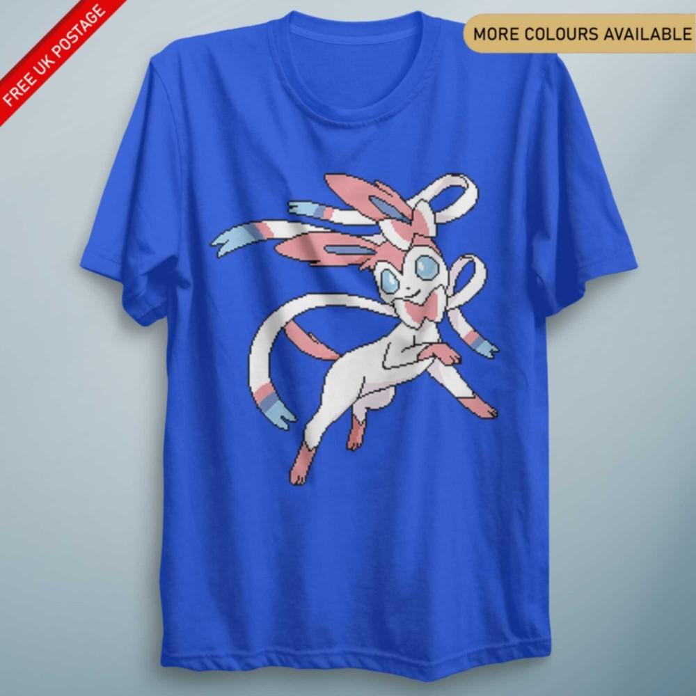 SylvPixel Fun Anime T Shirt Adults Kids Unisexga Top Christmas Gift S