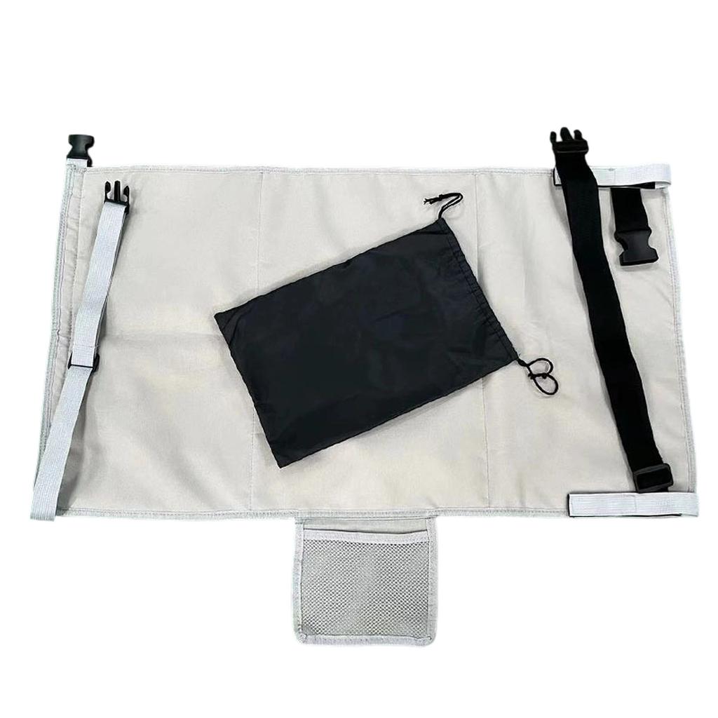 Kids Travel Airplane Bed Seat Extender Children Pedals Beds Portable Travel Accessory for Airplane Train High Speed Train Seats