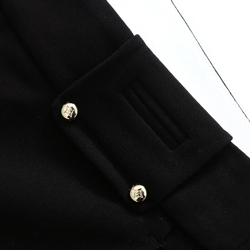 Tatu Women's High-Waist Straight-Leg Suit Trousers