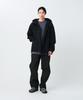 Light Dobby Cloth Parka Hoodie for Men and Size M [Snow Peak] JK-26SU009 Women, BLACK,