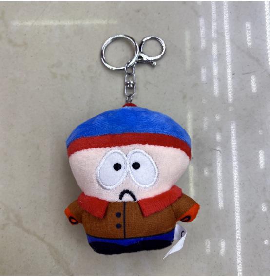 South Park Plush Toy Set: Skull Kenny, Cartman, Kyle, Butters, Stan with Go-Karts.