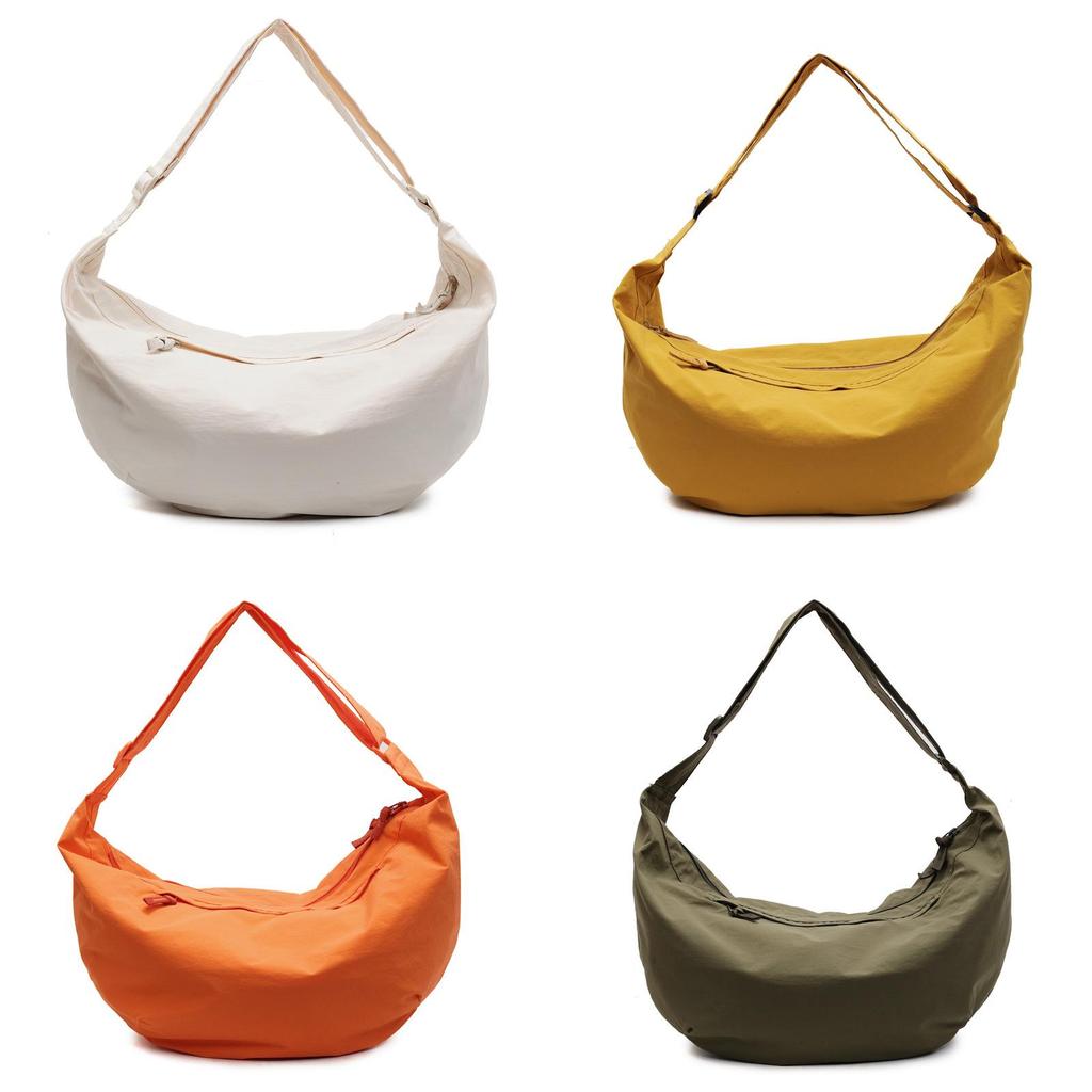Borsa Duffel in Nylon con Tasca con Cerniera per Viaggi Casual e Tempo Libero