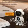 Ai Intelligence Robot Wifi Bluetooth Voice Control Chat Companion Learning Machine With Clock Alarm Desktop Speaker For Kids