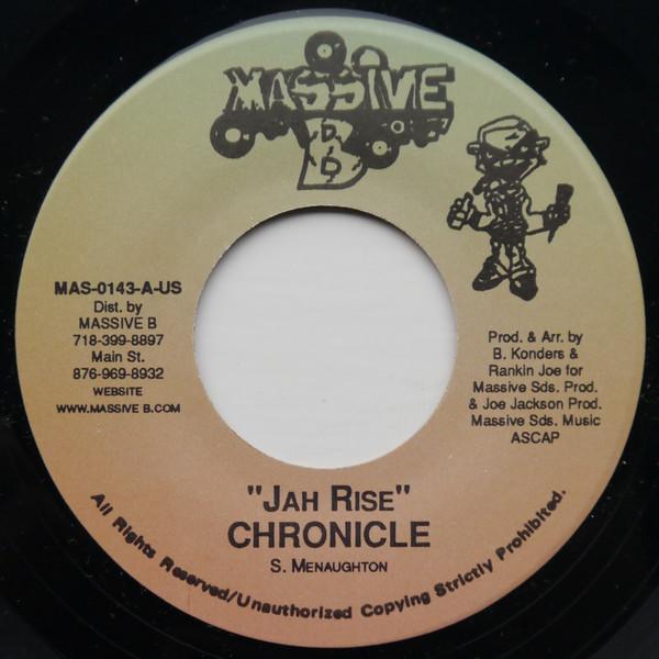 

7inch Record CHRONICLE - Jah Rise MAS0143 Massive B 1998 US Reggae, Ska & Dub Used