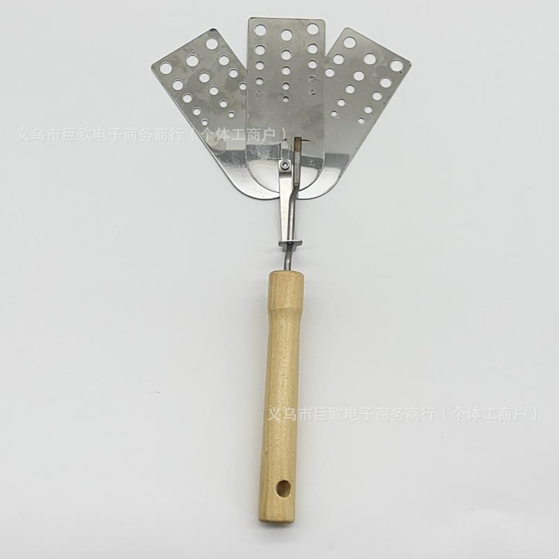 

Креативная горячая лопатка для мясных котлет, 3-в-1, флиппер для бургеров из нержавеющей стали, многоцелевой кухонный гаджет для барбекю, сковороды, блинов