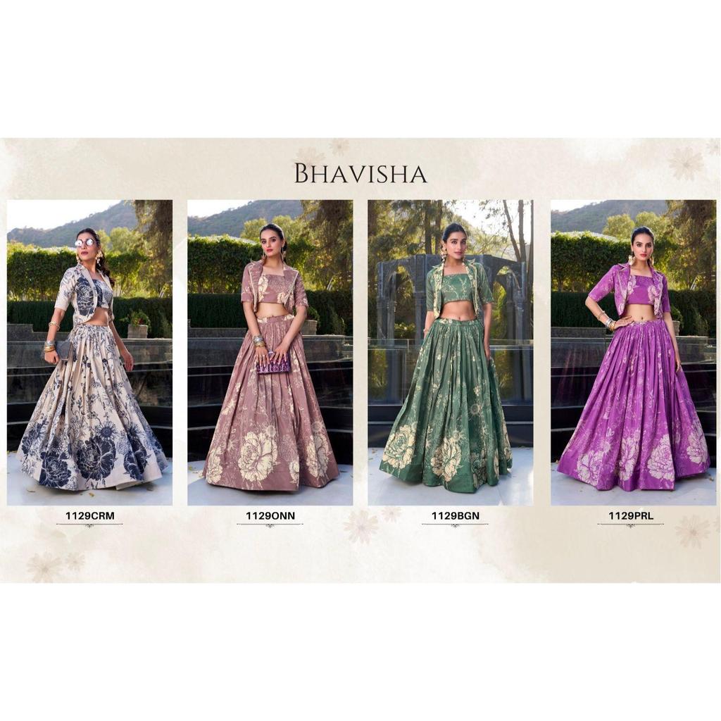 New stylish wedding collection of dresses (Blouse size : M+ 2inch margin (Alter upto XL) Provides added comfort and coverage, )