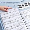 Morandi A4 Transparent Document Holder for Students and Professionals