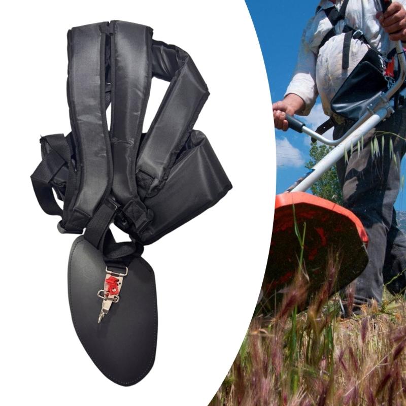 Universal Shoulder Harness Suitable for Gas Electric Trimmers Durable Nylon Strap For Extended Outdoor Use