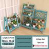 Foldable Multi-Tier Solid Wood Plant Stand