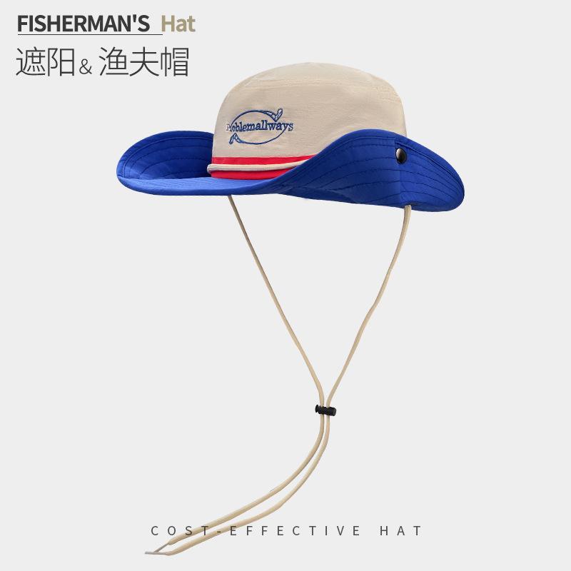 Sun Protection Hat Women'S Summer Shawl Neck Protection Integrated Hat Uv Protection Bucket Hat Cycling Big Brim Sun Hat