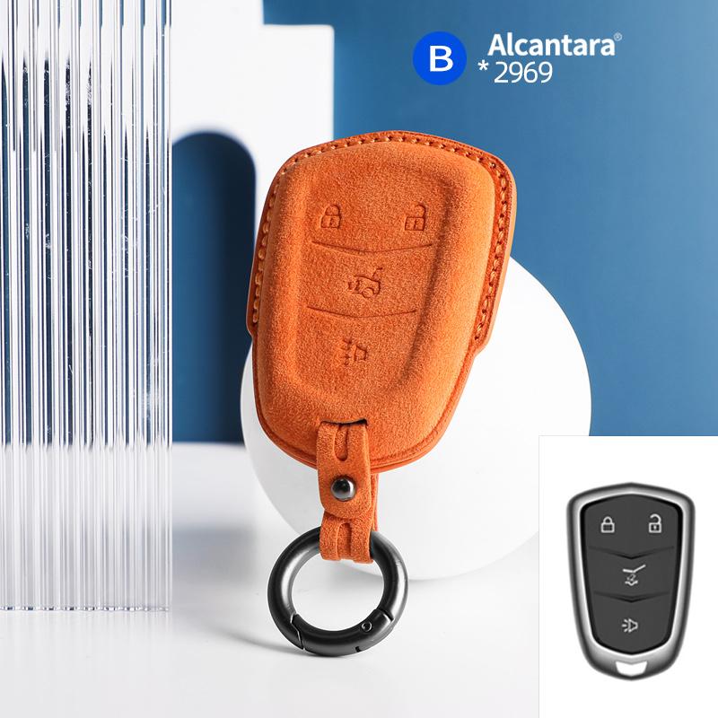 3 4 Buttons Car Key Case Cover Shell Fob for Cadillac CT4 CT5 CT6 XT4 XTS ATS-L ATS-L XT5 XT6 XTS Car Remote Key Accessories