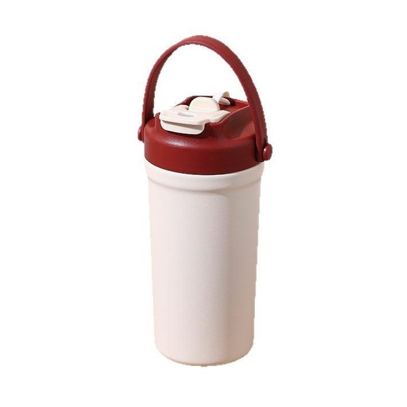 Large-Capacity Thermos Cup for Women, Good-Looking Ice Cup, Portable Car Coffee Cup, Outdoor Sports Water Bottle, Tea Cup