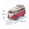Volkswagen Type 2 Camper Van Red VINTAGE 3D Wooden Puzzle No Tools Required Advanced Level 392 Pieces Finished Size 119 x 230 x 104 mm Scale (T1)