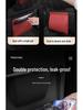 Magnetic Leather Car Trash Bag for Seat Back