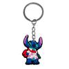 20pcs Stitch Keychain Set: Cute PVC Backpack Pendants & Soft Rubber Accessories