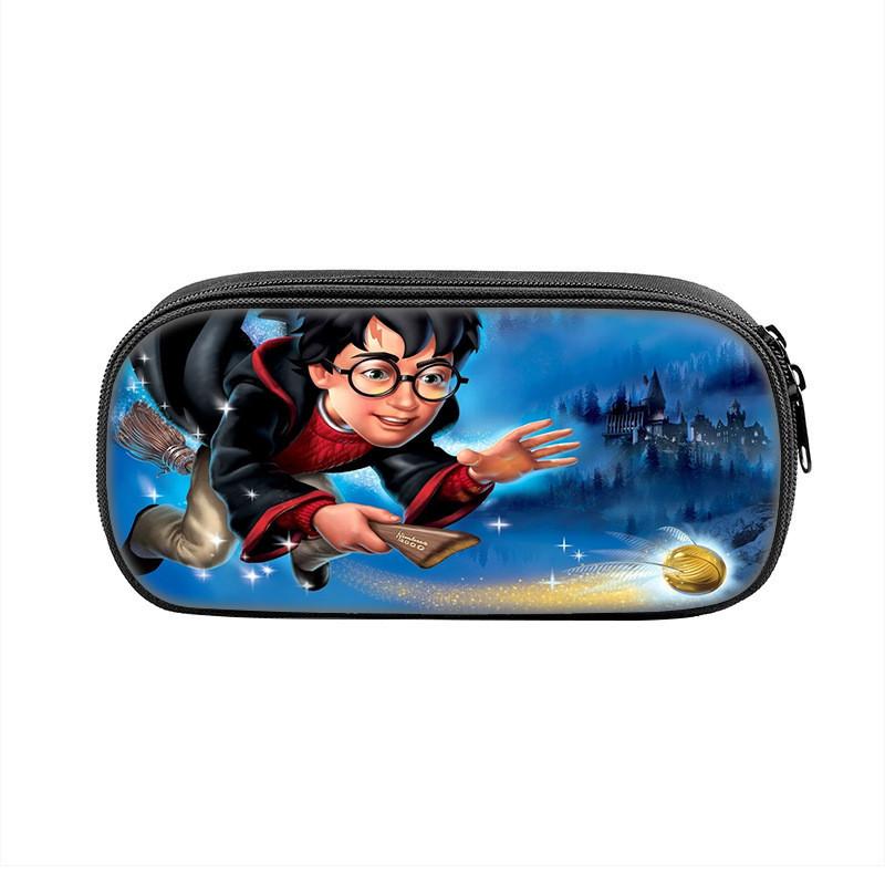 Harry Potter School Stationery Bag With Nylon Material For Students And Gift Use