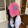 Letter Embroidered Baseball Cap Sun Protection Peaked Hat Vintage Sun Hat  Sports Outdoor