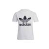 Adidas Originals Trefoil Vintage Logo Print Sports Crew Neck Short Sleeve T-Shirt Women Tops White GN2899