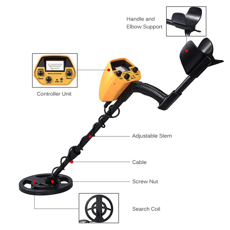 Underground metal detector GTX5030 - High sensitivity - Used for detecting jewelry and treasures - Gold mine exploration tool