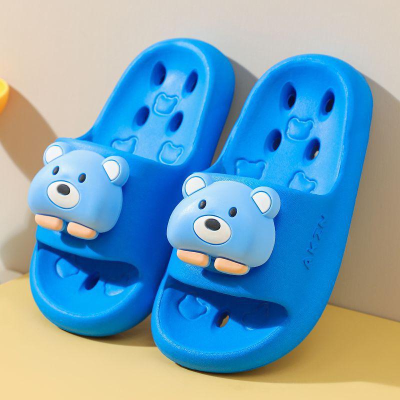 Auslaufsichere EVA-Hausschuhe für Kinder - Rutschfeste Sandalen für Jungen für alle Jahreszeiten